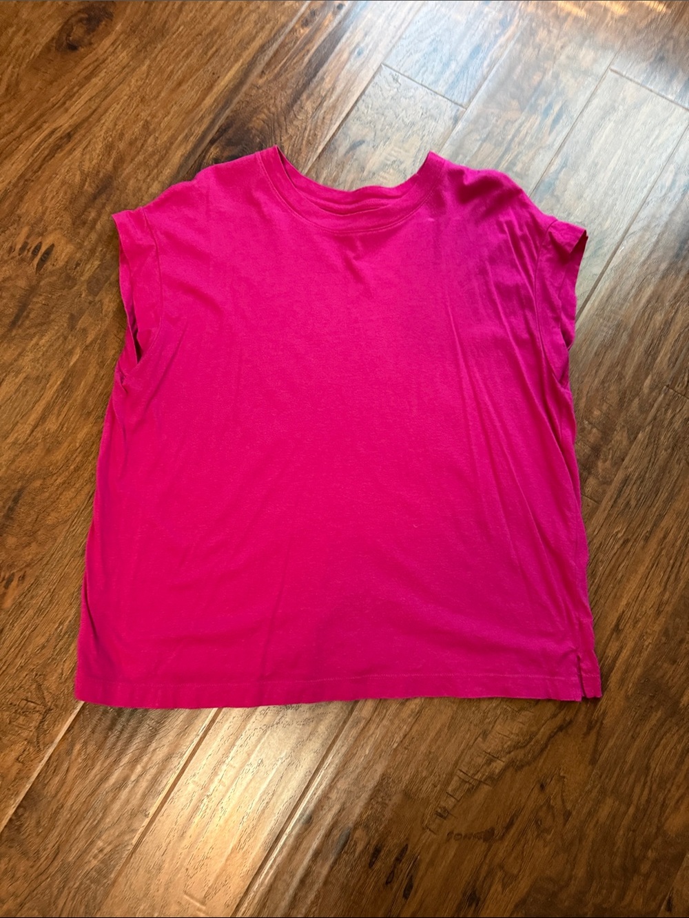 a new day Bright Pink Crew Neck Tee